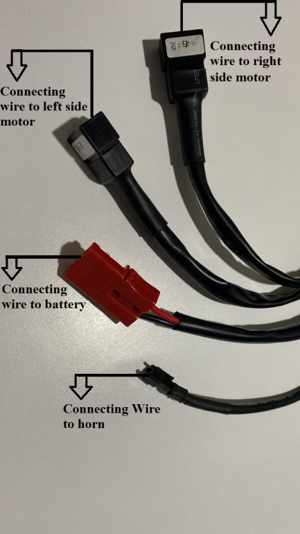 Joystick Connecting wires