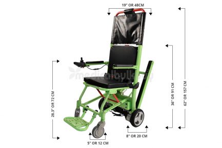 motorized wheelchair dimensions