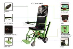 Multi Use Stair Climbing Power Wheelchair