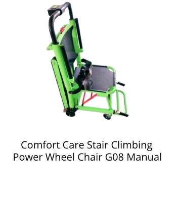 Multi Use Stair Climbing Power Wheel Chair G06 Manual