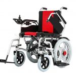 Electrical-Wheelchair-G02-flipup-arm.