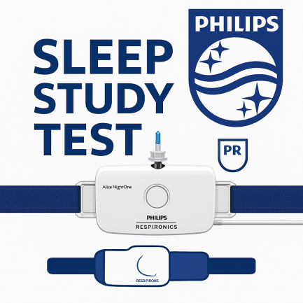 sleep study level 3 with philips logo